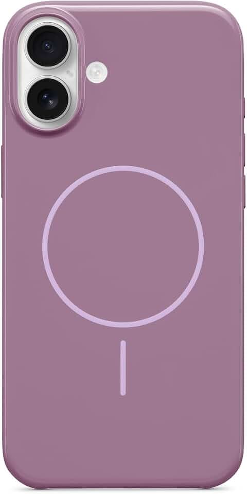 Beats iPhone 16 Plus Case - MagSafe, Kratzfeste Schutzhülle, passgenau, Innenfutter aus Mikrofaser - Abendlila