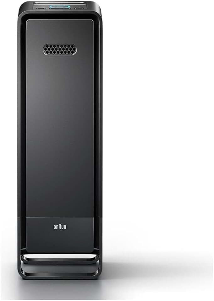 Braun Healthcare Scan & Clean Air Luftreiniger (Allergie, bis zu 129 m2, CADR 315 m3/h, Dreifachfilterung, Luftqualitätssensor) BFD104BE