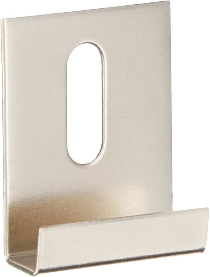 Die Hillman Gruppe 54117 Kanal breiter Spiegel Clip, 1/4 durch 1–1/4-Zoll, 15er Pack