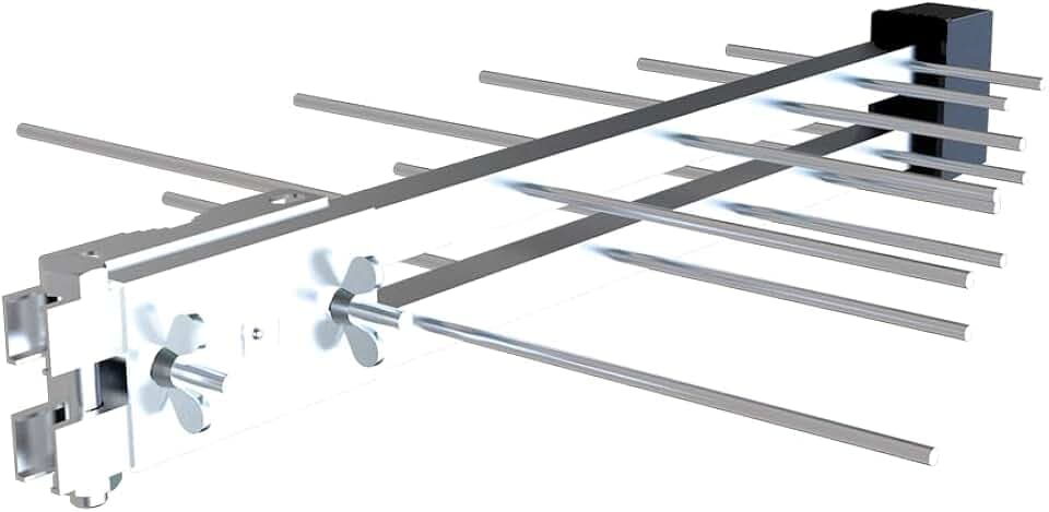 STRONG SRT ANT 100 | UHF Außenantenne | 16-18dB | DVB-T/T2 | High-Gain Verstärker | 4G / 5G Filter | 5V-Inserter | F-Stecker
