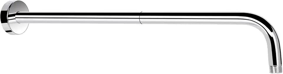 NearMoon Shower Arm, Extra Extension Arm with Flange, Stainless Steel Wall-Mounted Showerhead Extender Pipe (20 Inch, Chrome Finish)