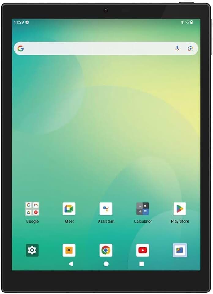 Tablet, das die Funktionen eines E-Books und eines kompletten Android-Tablets kombiniert, um die Augen vor schädlichem blauem Licht zu schützen