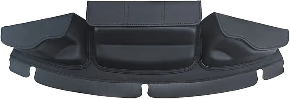 3 Pocket Batwing Fairing Pouch for Harley 2014-2025 Touring Black