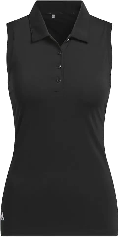 adidas Golf Women's Ultimate365 Solid Sleeveless Polo ShirtGolf Shirt