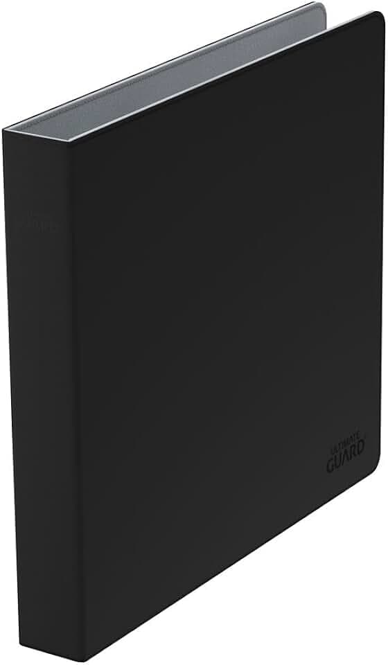 Ultimate Guard UGD10832 - Supreme Collector's Album QuadRow 3-Ring XenoSkin Slim, schwarz