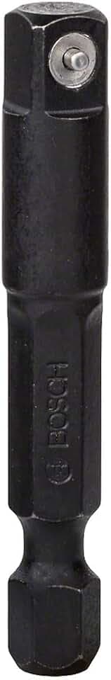 Bosch 1x PRO Socket Adapter mit Stiftverbindung, 1/4", 50 mm