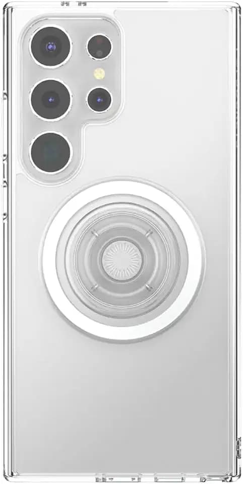 PopSockets Samsung Galaxy S24 Ultra Phone Case MagSafe- Clear
