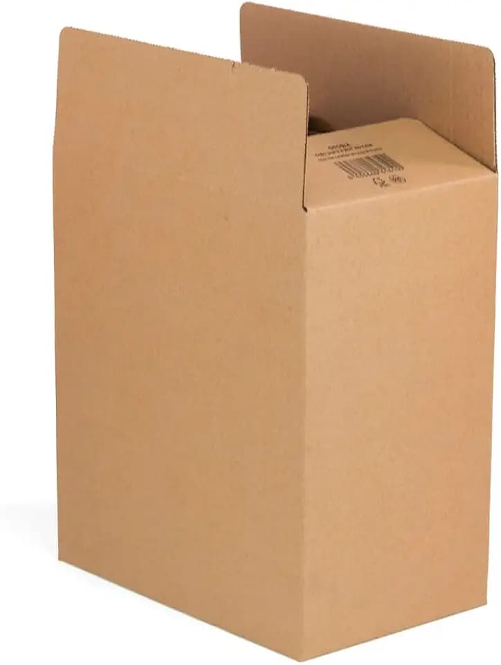 Packung mit 10 Kartons für 6 Flaschen von Vino Cava Champagne Likör mit integriertem Bienenstock aus Wellpappe, geeignet für die Verpackung von 6 Flaschen.