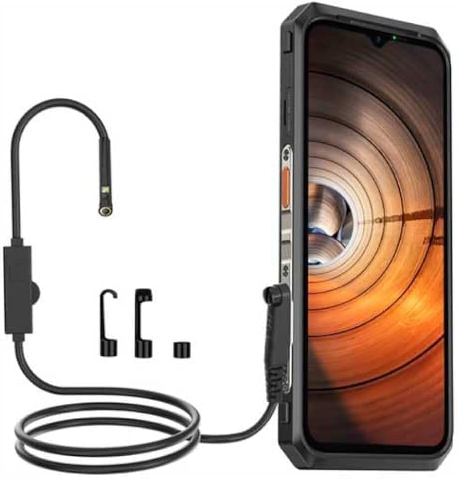 Ulefone uSmart E02 Endoskop, 3 Köpfe
