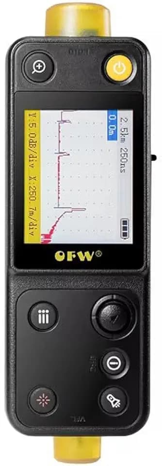 Visuelles Fehlerfinder, tragbar, Glasfaserreflektometer, FTTB FTTH, Mini OTDR aktive Faser-Testplatte, FWV-100-V10