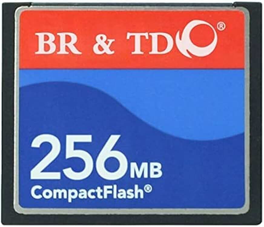 Br&td optische Kamerakarte der kompakten Flash-Speicherkarte (256 MB)
