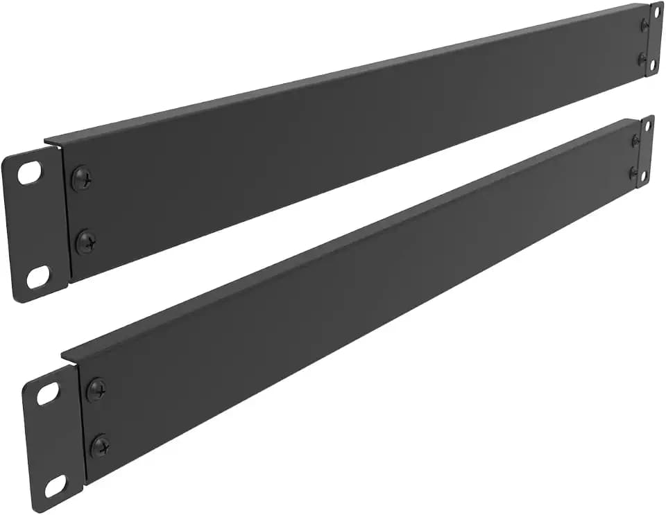 2 Pack 1U Metal Disassembled Blank Panel
