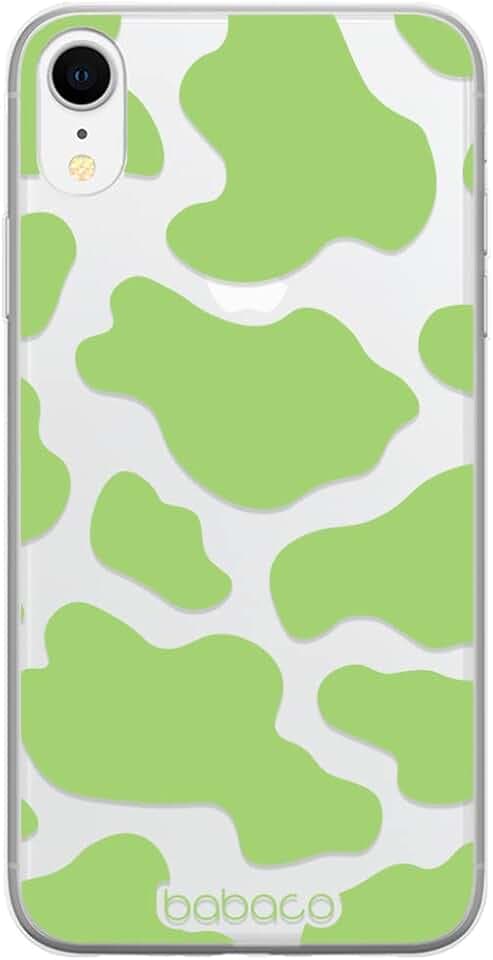 Babaco ERT Group Handyhülle für iPhone XR Original und offiziell Lizenziertes Muster Animals 007 optimal an die Form des Handy angepasst, teilweise transparent