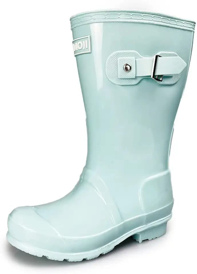 Amoji Girl Easy On Rain Boots (Little Kid/Big Kid)