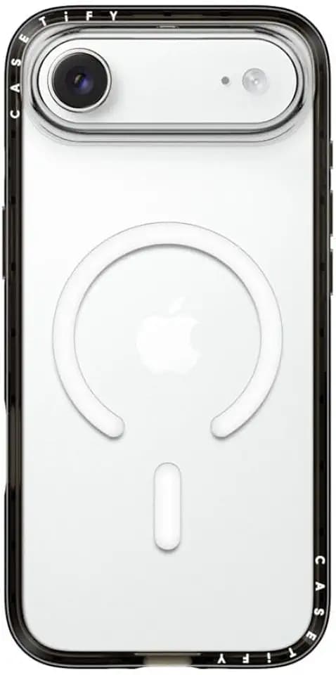 CASETiFY for iPhone Air Case - Compact Compatible with MagSafe Clear Black