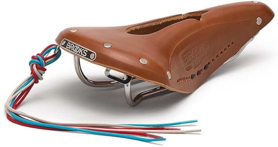 Brooks England B17 Carved, Iconic Cut-Out Leather Bike Saddle