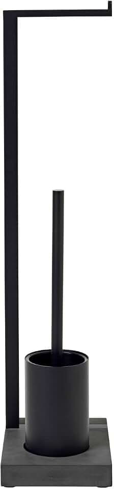 blomus Toilettenbutler -MENOTO- für eine Rolle | Farbe Black | Größe 65 cm