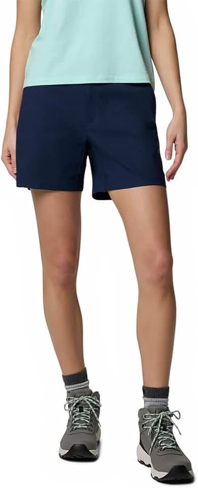 Columbia Leslie Falls Long Short II, Wanderhose Kurz für Damen