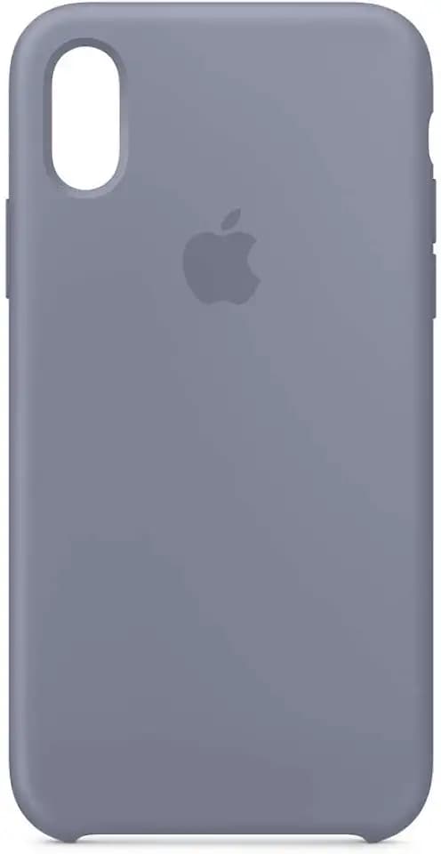 Apple iPhone Xs Silicone Case - Lavender Grey