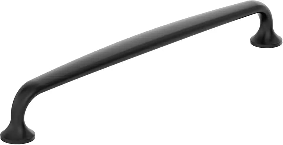 Amerock 8-13/16" Renown Matte Black Drawer Pull