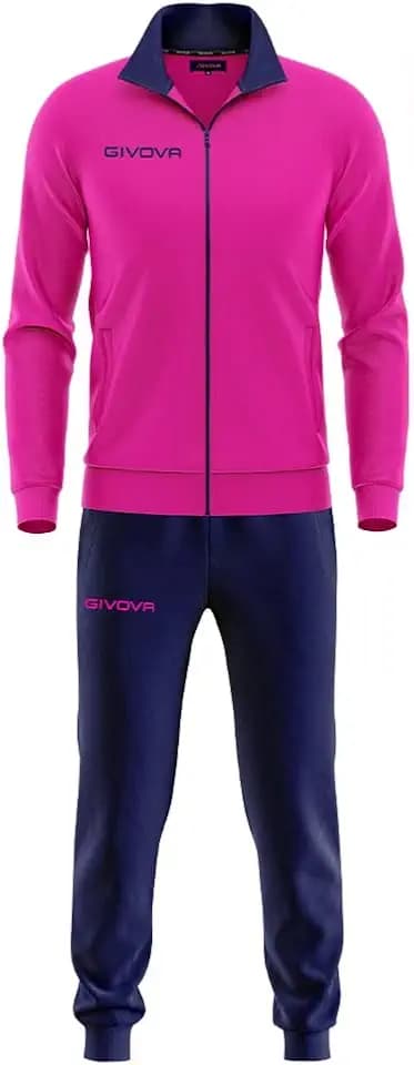 Givova TUTA TORINO TRIACETATO FUXIA/BLU Tg. M
