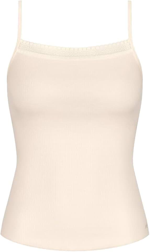 Sloggi Damen Sloggi Go Ribbed Spaghetti Top Undershirt (1er Pack)