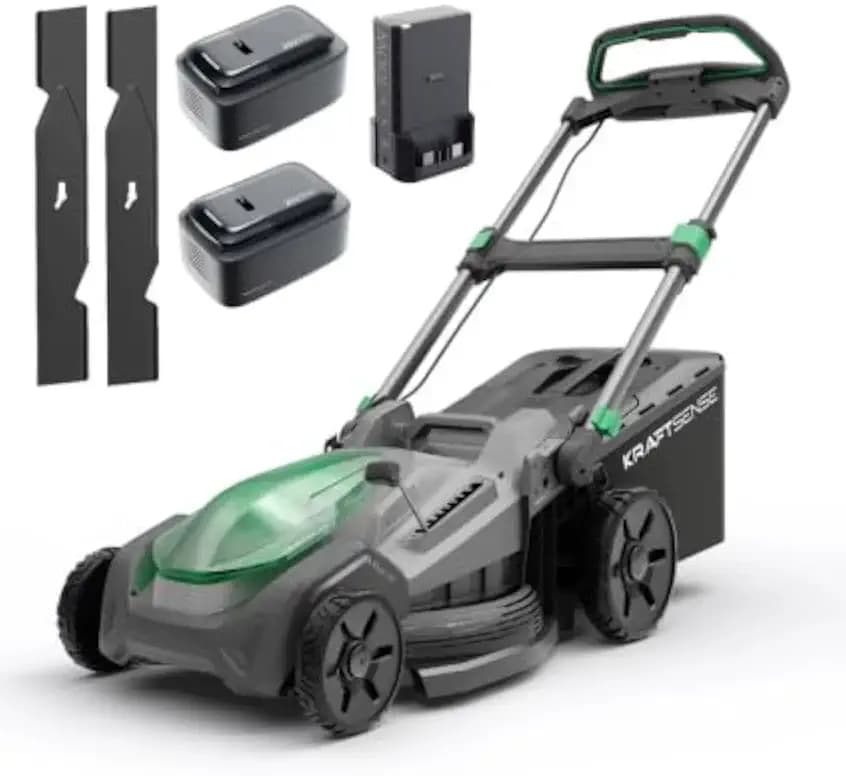 20.5" 40V Brushless Cordless Electric Self Propelled Lawn Mower