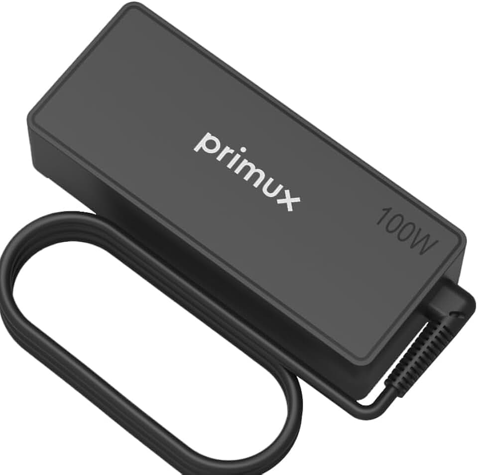 Primux USB-C-Ladegerät, 100 W, Universal, Schnellladekabel, 3 m, Schwarz
