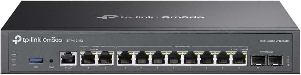 Omada ER7412-M2, Multi-Gigabit VPN Router