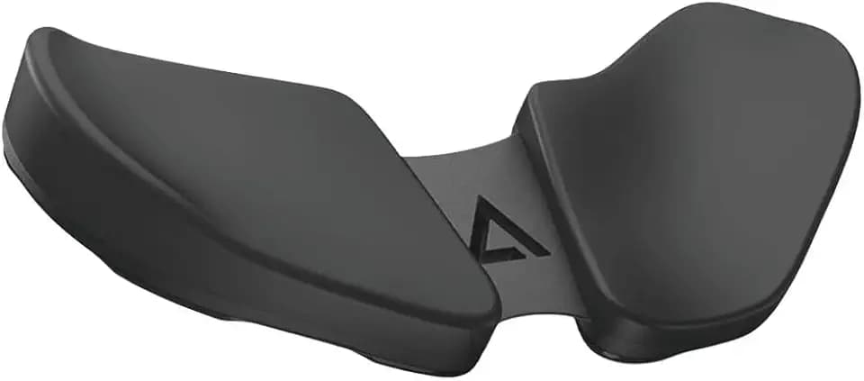 DELTAHUB Carpio 2.0 - Right-Handed Truly Ergonomic Wrist Rest for Mouse, Carpal Tunnel Support, Pain Relief, Anti-Fatigue, Easy Glide, Sleek, Office Computer, Laptop, Gaming - Small, Black
