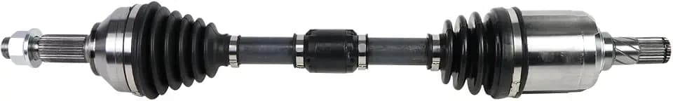 GSP NCV53911 CV Axle Shaft Assembly - Left Front (Driver Side), black & silver