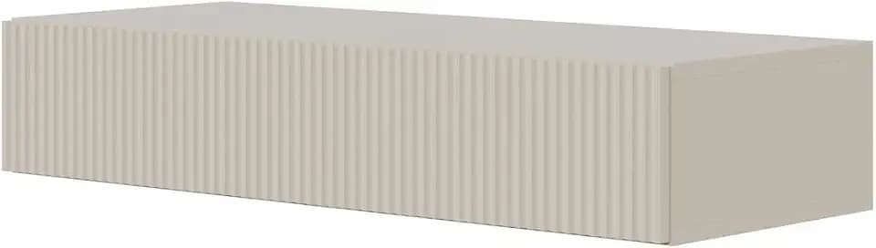 Selsey Konsolentisch Mit Schublade Hängend Beistelltisch 90 cm Eingangstisch Konsole Schminktisch Veldio Graubeige