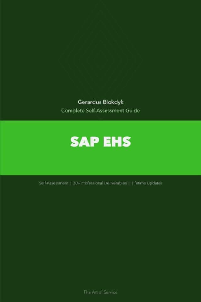 SAP EHS A Complete Guide