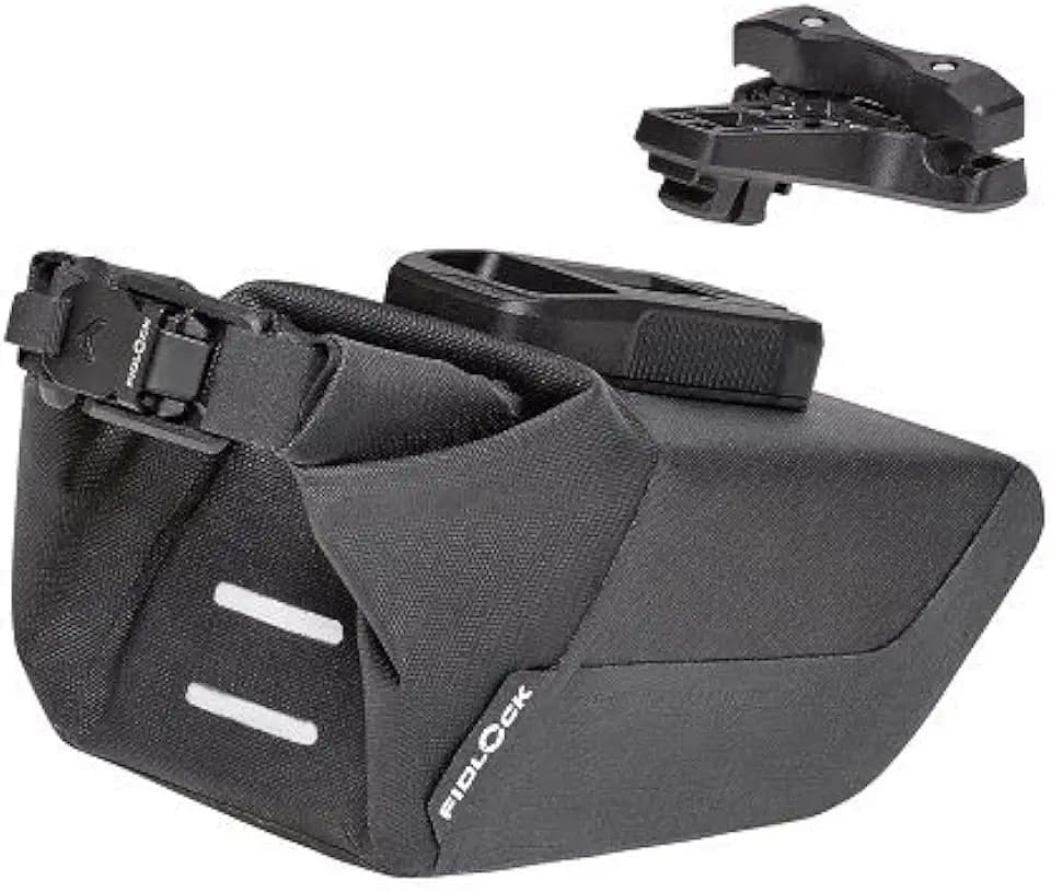 FIDLOCK Pinclip Saddle Bag, Compact, Magnetic Bike Bag, S