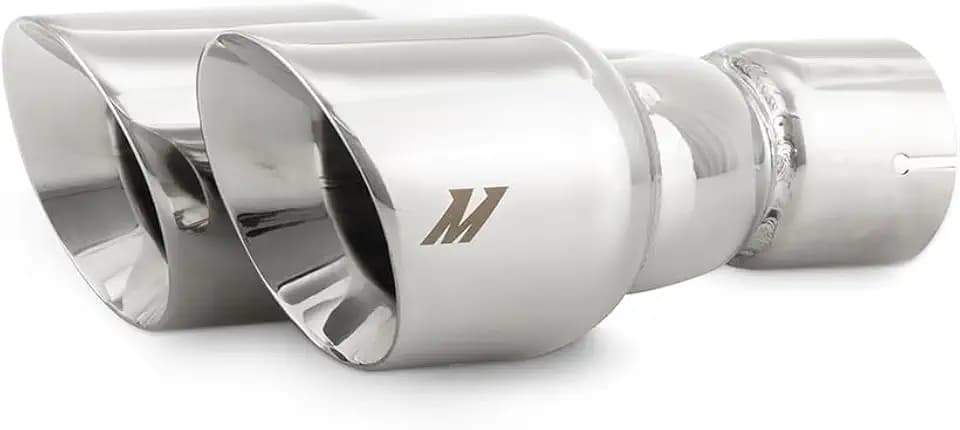 Mishimoto Dual Offset Exhaust Tips, 2.5" Inlet, 3" Outlet
