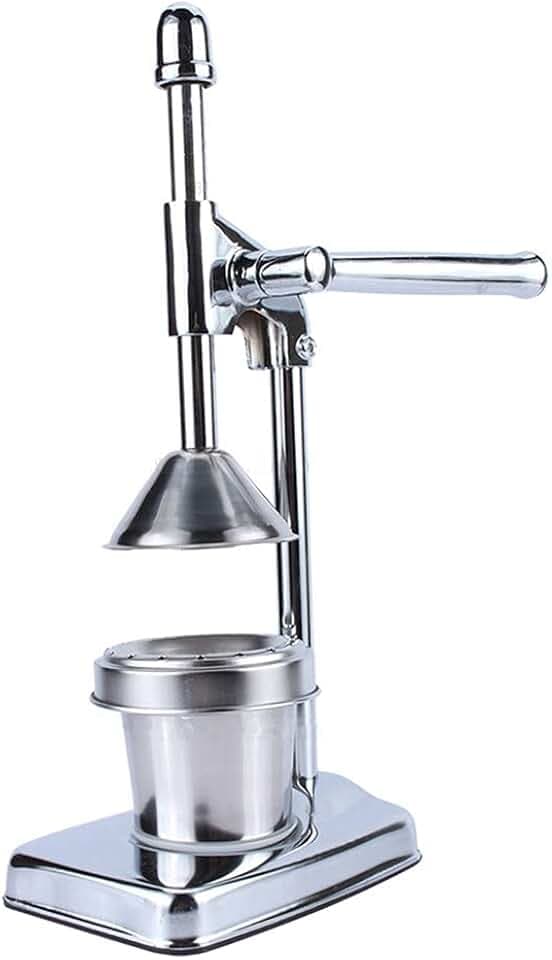 Manual Juicer,Hand Press Leaver Stainless Steel Orange Fruit Manual Juicer Squeezer,Professional Manual Juicer