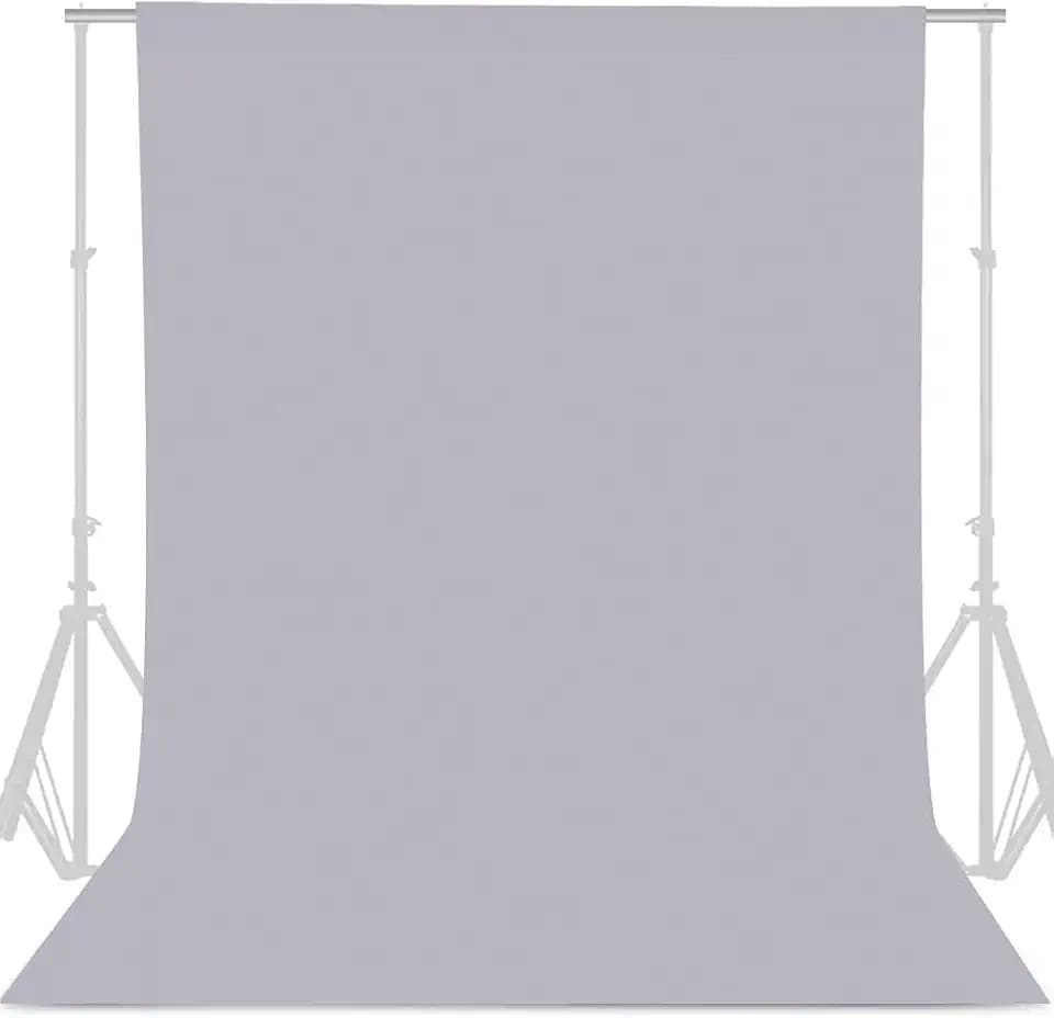 GFCC 10FTx10FT Grey Backdrop Background for Photography Photoshoot