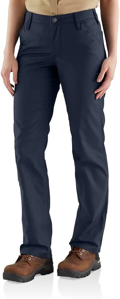 Carhartt Damen Work Utility Pants Rugged Professional™ Series Rugged Flex™ Loose Fit Canvas Work Pant