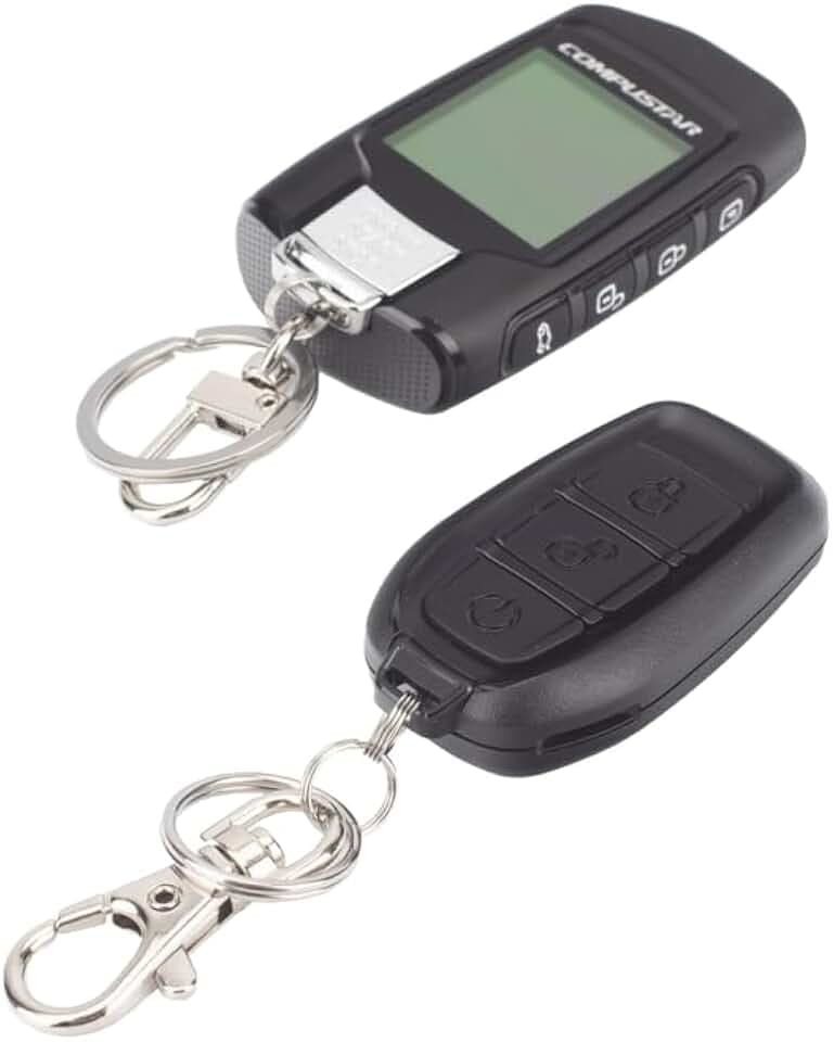 Compustar All-in-One CS8920-AS 2-Way Interactive LCD Remote Starter Kit & Alarm System (Up to 3,000-FT Range)