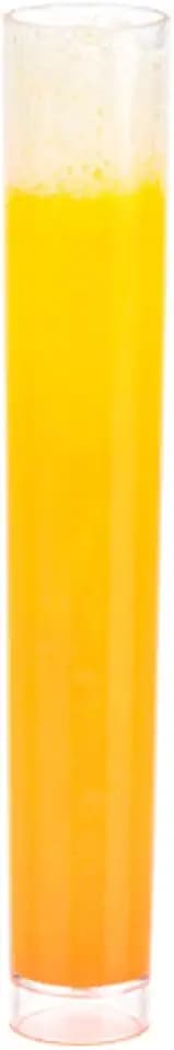 Restaurantware-Delgado 1 Ounce Test Tube Shot Glasses, 25 Disposable Test Tube Shots For Alcohol - Rack Sold Separately, Scientific Themed Party Decorations, Clear Plastic Glasses,