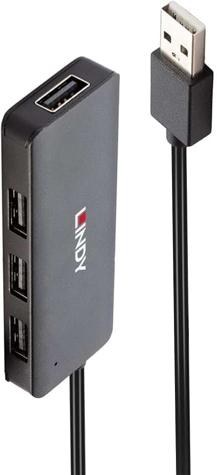 LINDY 42986 4 Port USB 2.0 Hub