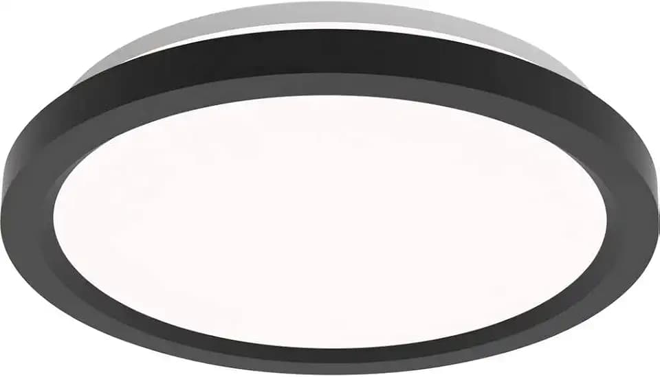 PHILIPS LED Deckenleuchte inkl Fernbedienung, Rund, 30 cm, Schwarz