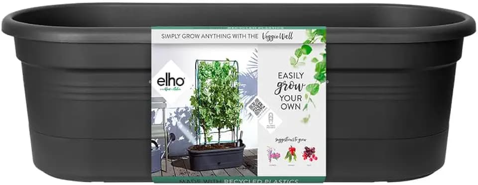 elho Green Basics Veggie Wall 80cm - Living Schwarz