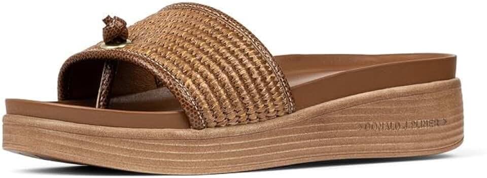 Donald Pliner Women's Farrah Slide Sandals, Women's Summer Sandals, 1,25" Slip-On Sandals for Women