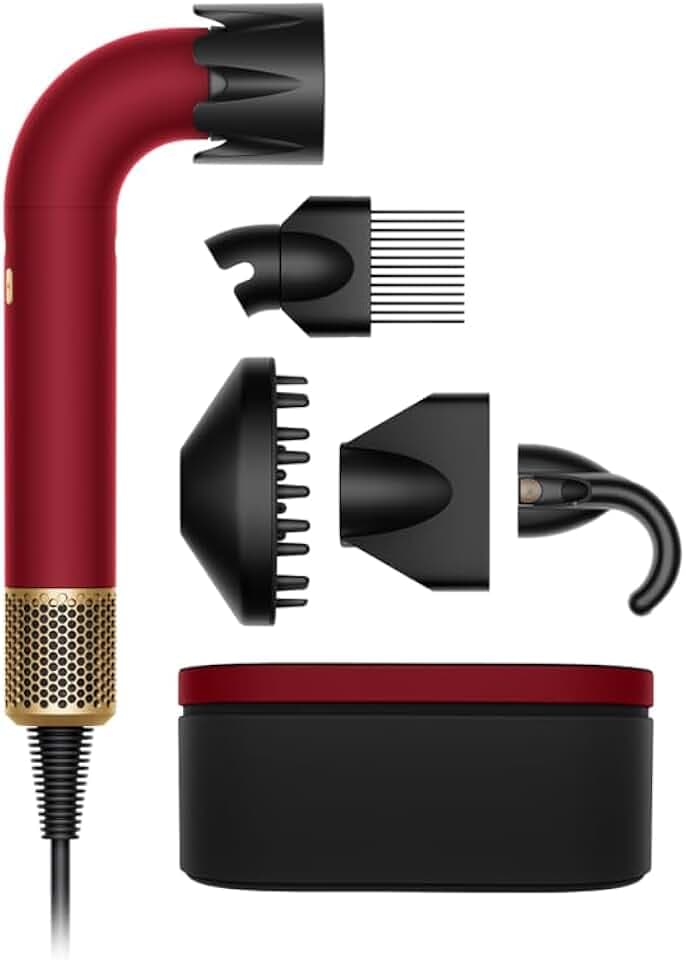 Dyson Supersonic r™ Haartrockner, Schnelles Trocknen Ohne Extreme Hitze | Intelligente Temperaturregulierung Für Schonendes Styling, V9-Digitalmotor Für Gleichmäßigen Luftstrom