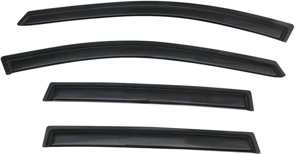 Tape On Window Visors Fits for 2017-2022 Honda CRV, Side Auto Window Wind Deflectors, Ventshade, Rain Guards for Cars/Trucks