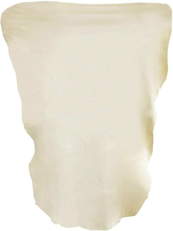 KAHEIGN Auto Naturleder Natur Chamois, 60 x 90cm Auto Reinigungstuch Echtem Hirschleder Autoleder Handtuch Profileder Trockenleder für Haus und Autos
