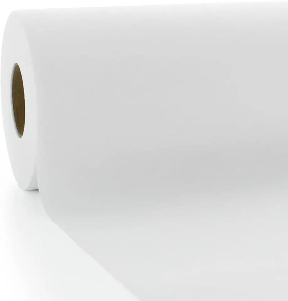 Sovie HORECA Tischdeckenrolle Weiß aus Airlaid, 118cm x 25m, 1 Stück