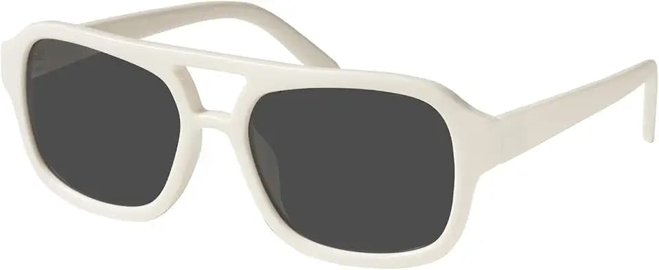mosanana Small Square Aviator Sunglasses for Women MS52362
