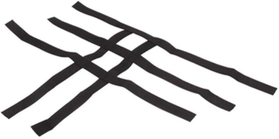 Tusk Foot Peg Nerf Bars With Heel Guards Replacement Webbing Black